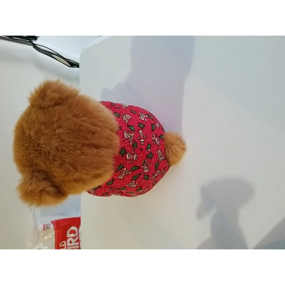 Plush creations 1995 vintage 15Inch plush bear with lovey rabbit & slippers